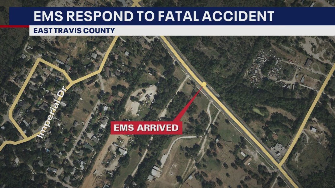 Pedestrian killed after crash in Travis Co.